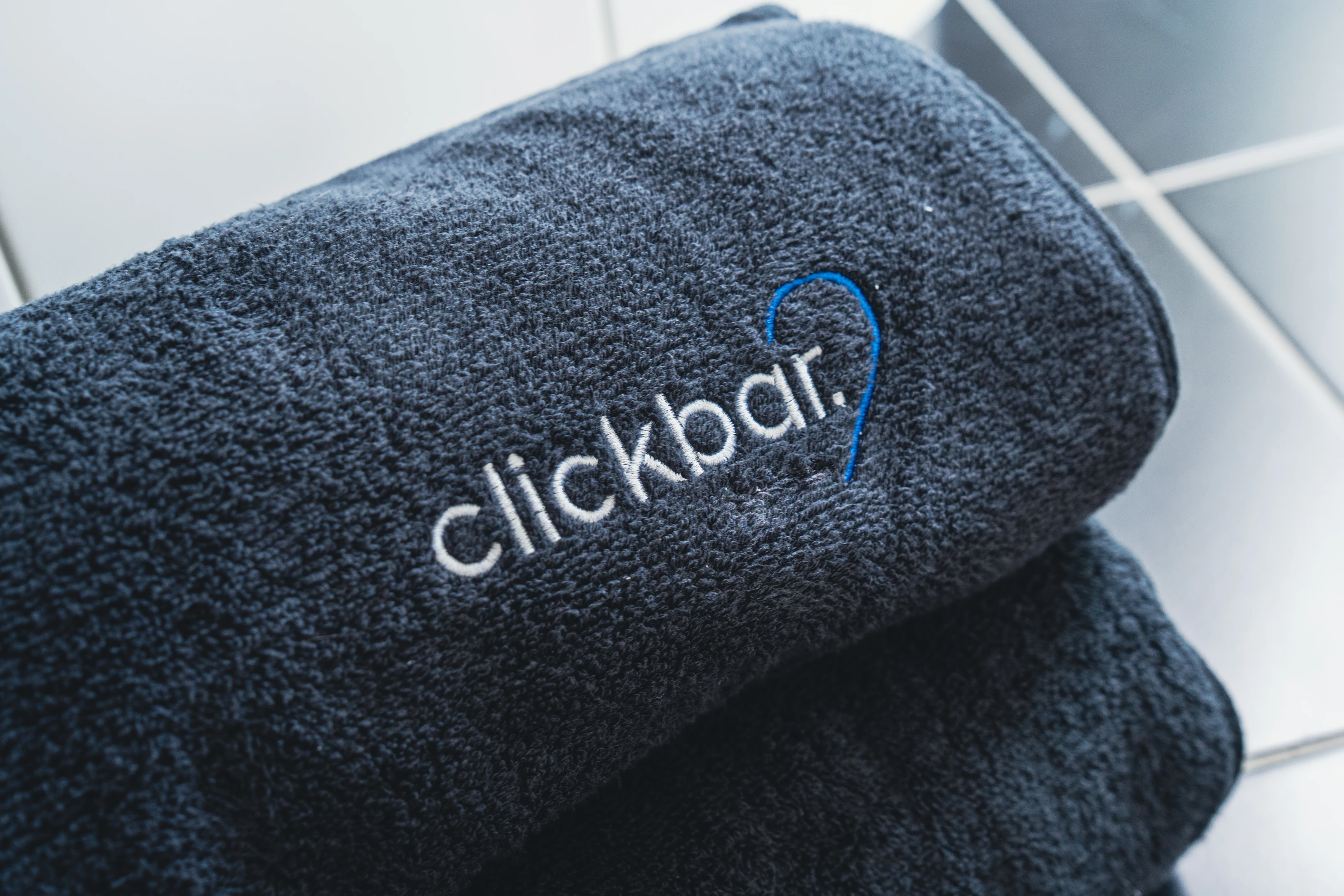 clickbar. Handtuch Detail
